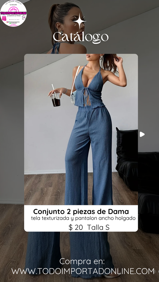 Conjunto de dos piezas de dama