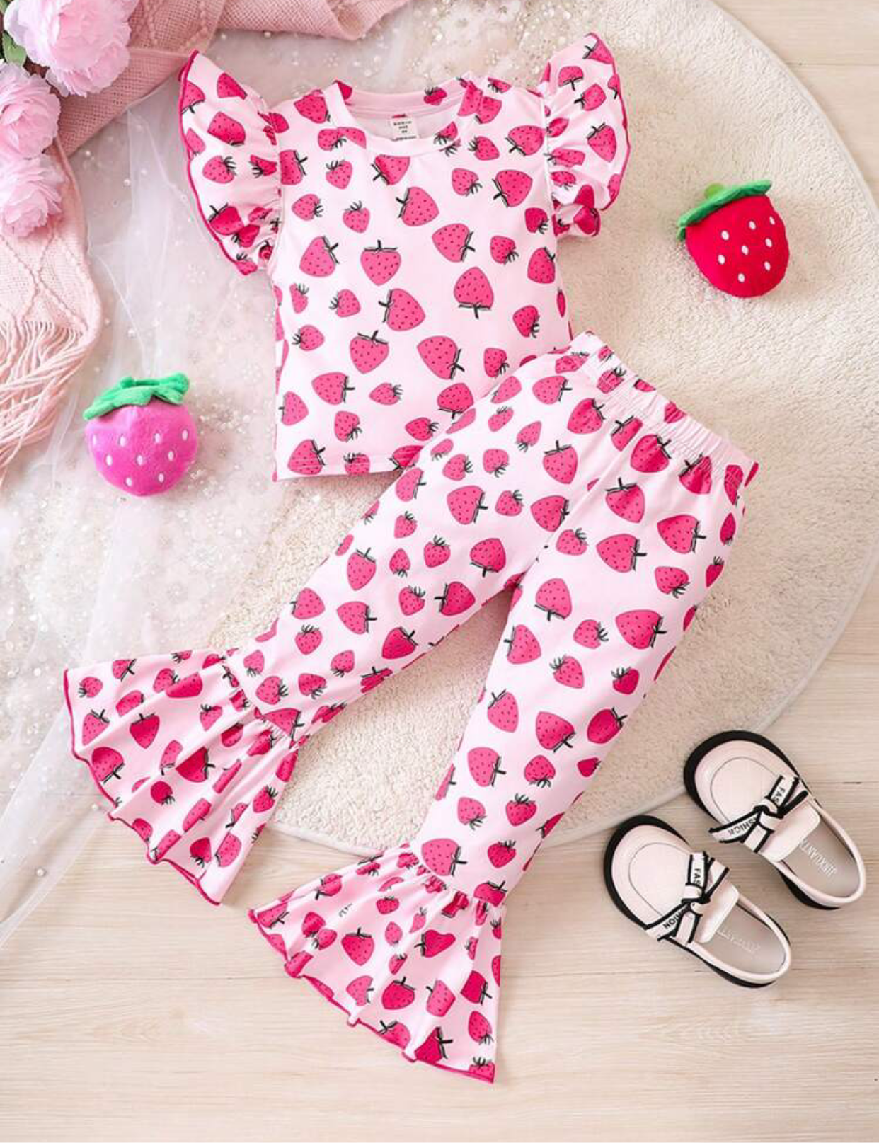 Conjunto de fresas para niñas