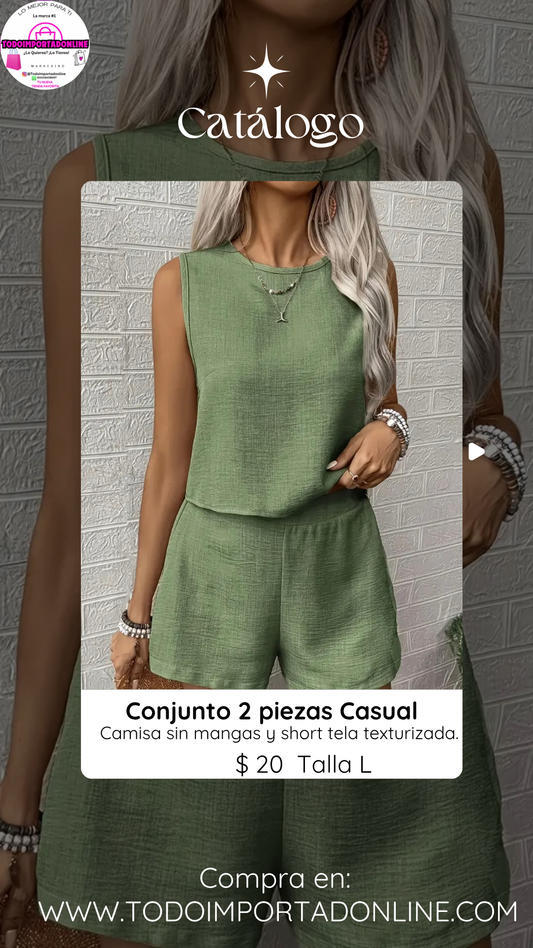 Conjunto de dama 2 piezas
