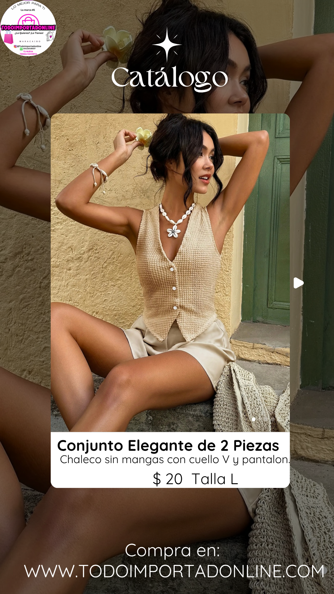 Conjunto Elegante De 2 piezas